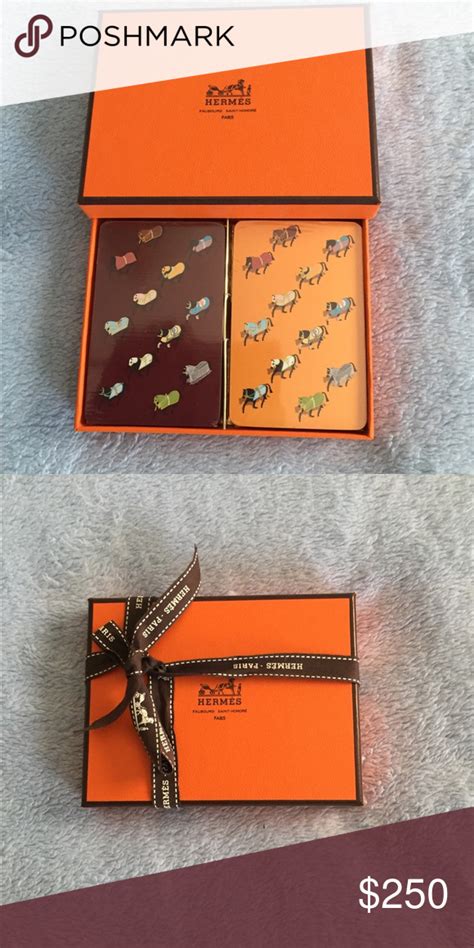 hermes gift card box